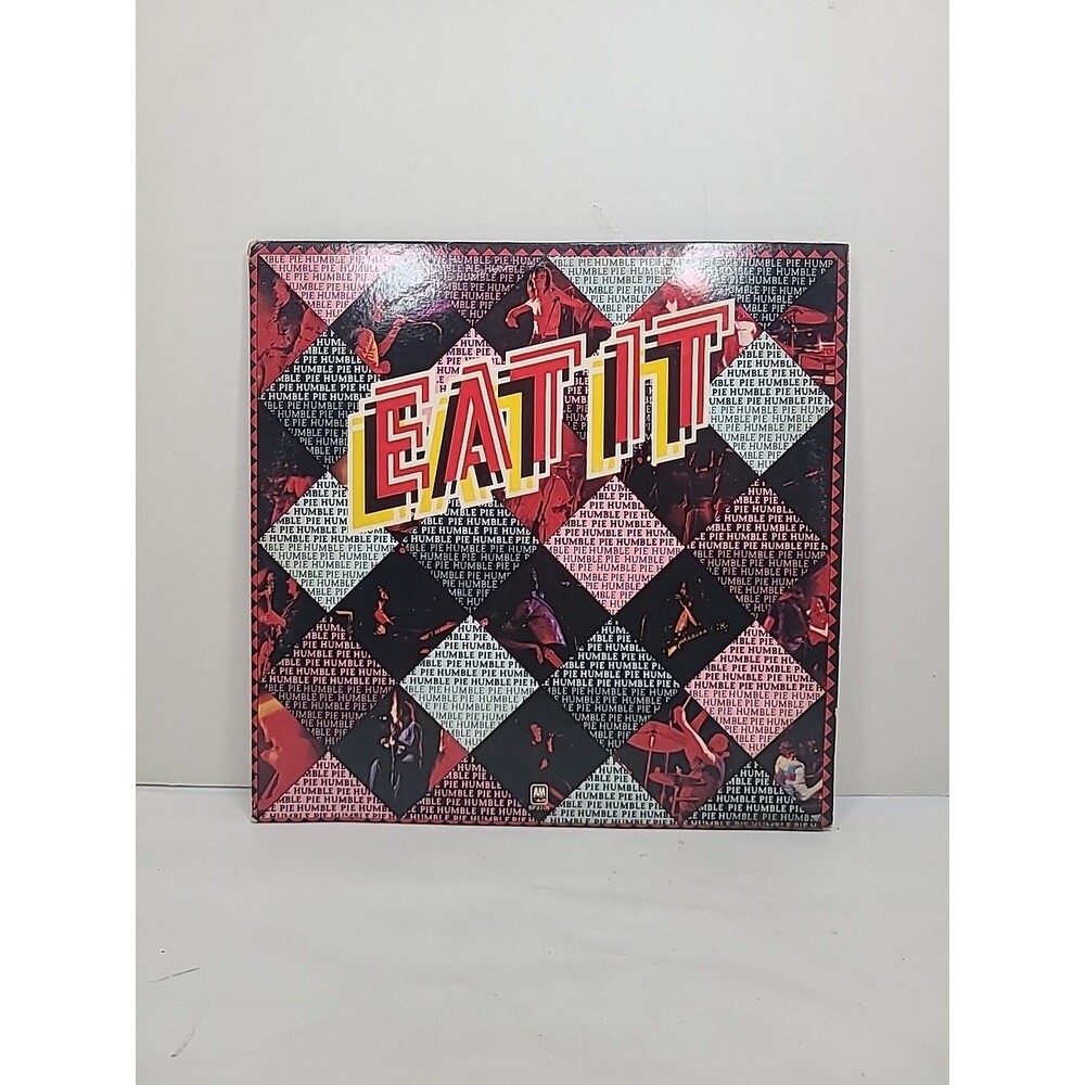 Humble Pie Eat It Double 2XLP Vinyl Album 1973 A&M Records SP-3701 VG+